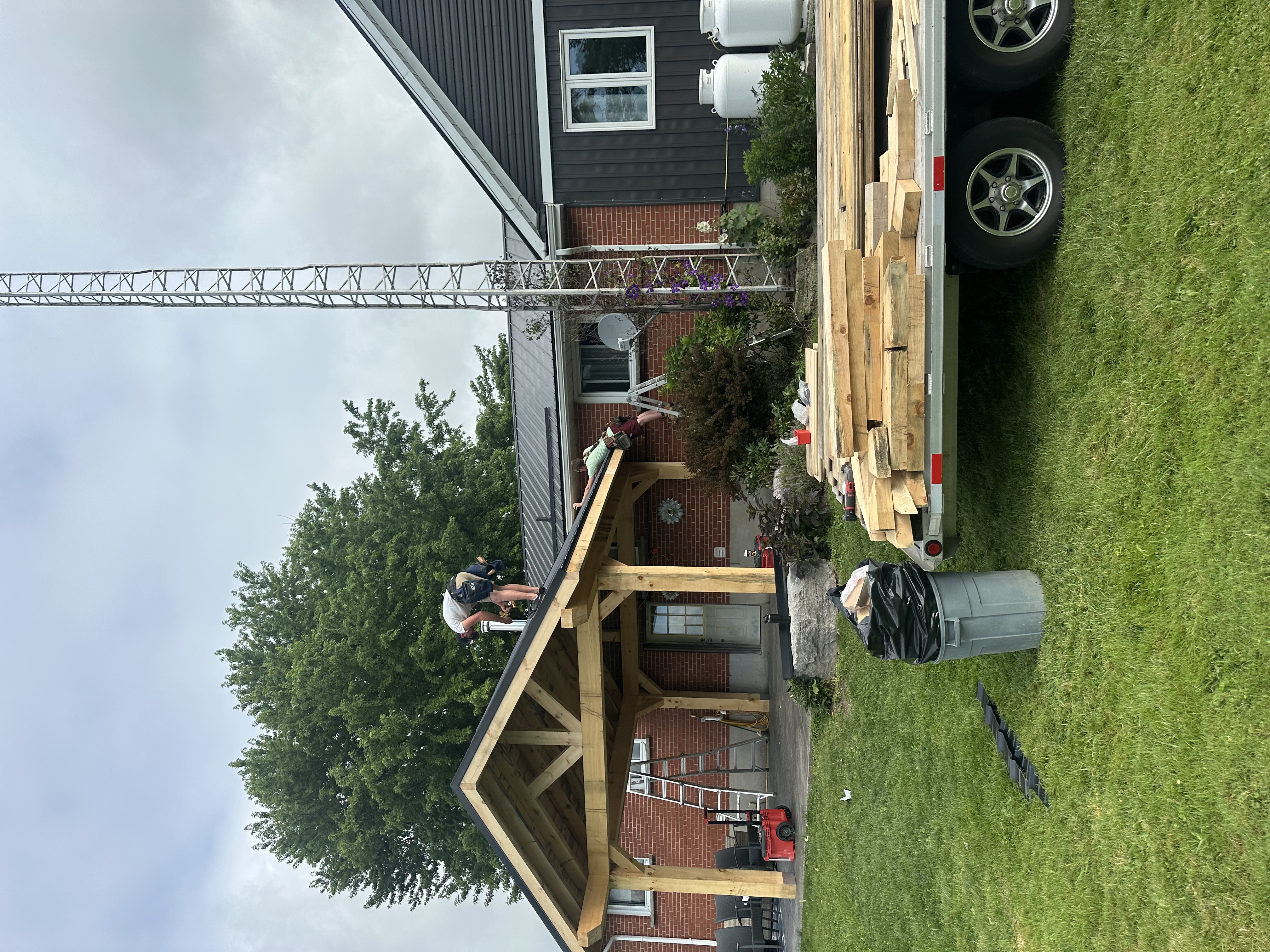 Pergola Installation